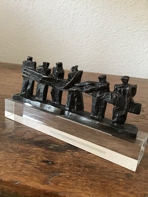Frans Steginga - Artihove ,Beeld op perspex sokkel, gesigneerd kopen? Bied vanaf 1!