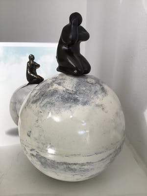 Corry Ammerlaan - Beeld “ De wereldwijde denker “ kopen? Bied vanaf 35!