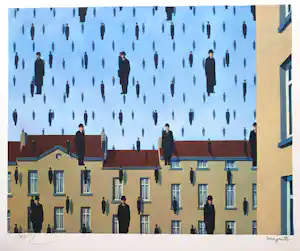 AcheterRene Magritte - Golconde? Enchérissez de 495!