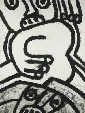 Bengt Lindstrom - Carborundum, L'Orgeuil - Ingelijst kopen? Bied vanaf 400!