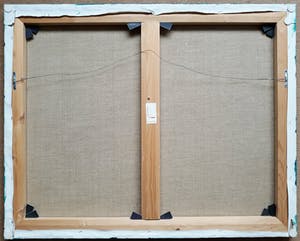 Clemens Briels - Skyrider above St. Juan, gemengde techniek op doek (groot) kopen? Bied vanaf 1100!