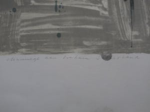 Joseph Cals - litho: Hommage aan Graham Sutherland - 1981 kopen? Bied vanaf 45!