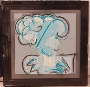 Paolo Valle - Abstract portret kopen? Bied vanaf 75!