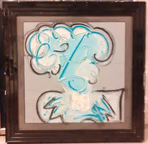 Paolo Valle - Abstract portret verkocht voor € 75!