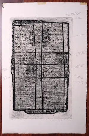 Ko Oosterkerk - Het boek der Psalmen, aquatint ets (4e staat, unica!) kopen? Bied vanaf 50!