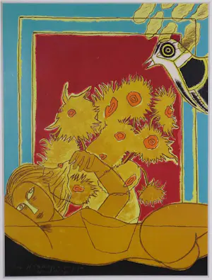 Corneille - Zeefdruk, Hommaye a von joyn - Ingelijst kopen? Bied vanaf 200!