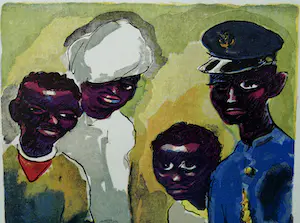 Kees van Dongen - Gravure 1001 : ' Amina et les esclaves ' kopen? Bied vanaf 10!