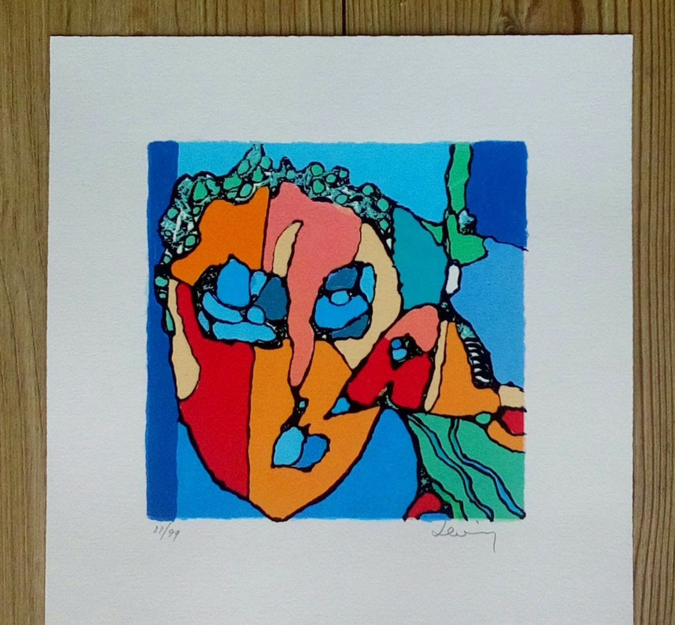 Jan Latinne - gesigneerde zeefdruk, Dierenvriend kopen? Bied vanaf 30!