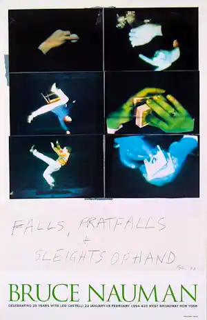 Bruce Nauman - Falls... verkauft für € 15!