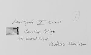 Arthur Martin - New York City '01 - Evening / Brooklyn Bridge kopen? Bied vanaf 50!