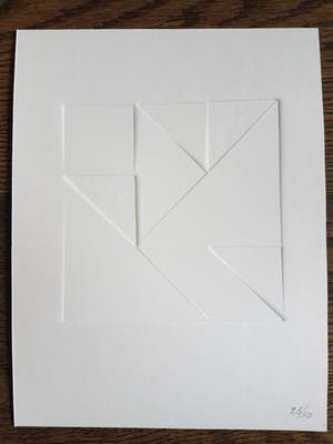 Harry van Kuyk - Tangram - Zero kopen? Bied vanaf 100!