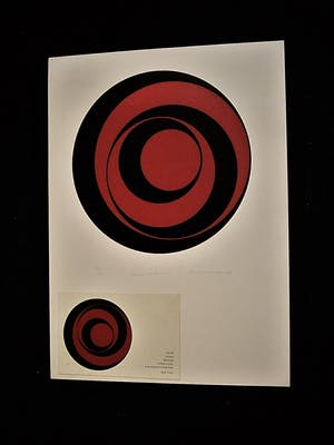 Rob Schotman - Intrigerend jaren 60 PoP Art Litho - variaties op een cirkel - gesigneerd kopen? Bied vanaf 25!