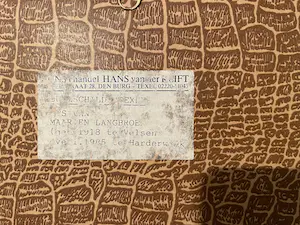 Maarten Langbroek - Texel oudeschild kopen? Bied vanaf 45!