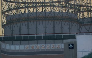 Sees Vlag - Zeefdruk: Binckhorst - 1968 kopen? Bied vanaf 99!