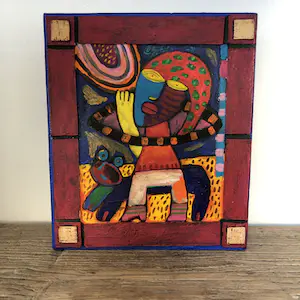 Clemens Briels - 2 schilderijen op paneel / kistje kopen? Bied vanaf 595!