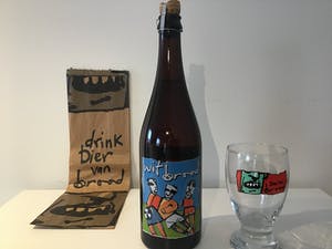 Curiosa - Herman brood gezeefdrukte bierfles en glas met originele verpakking kopen? Bied vanaf 50!
