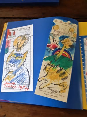 Corneille - Zeefdruk en boek in luxe cassette, allebei origineel hand gesigneerd kopen? Bied vanaf 255!