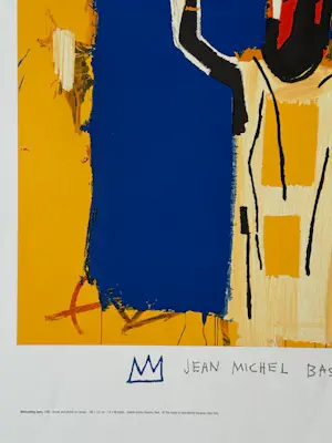 Jean-Michel Basquiat - Welcoming Jeers - 1997 kopen? Bied vanaf 550!