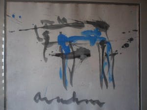 Anton Heyboer - Abstracte compositie kopen? Bied vanaf 150!