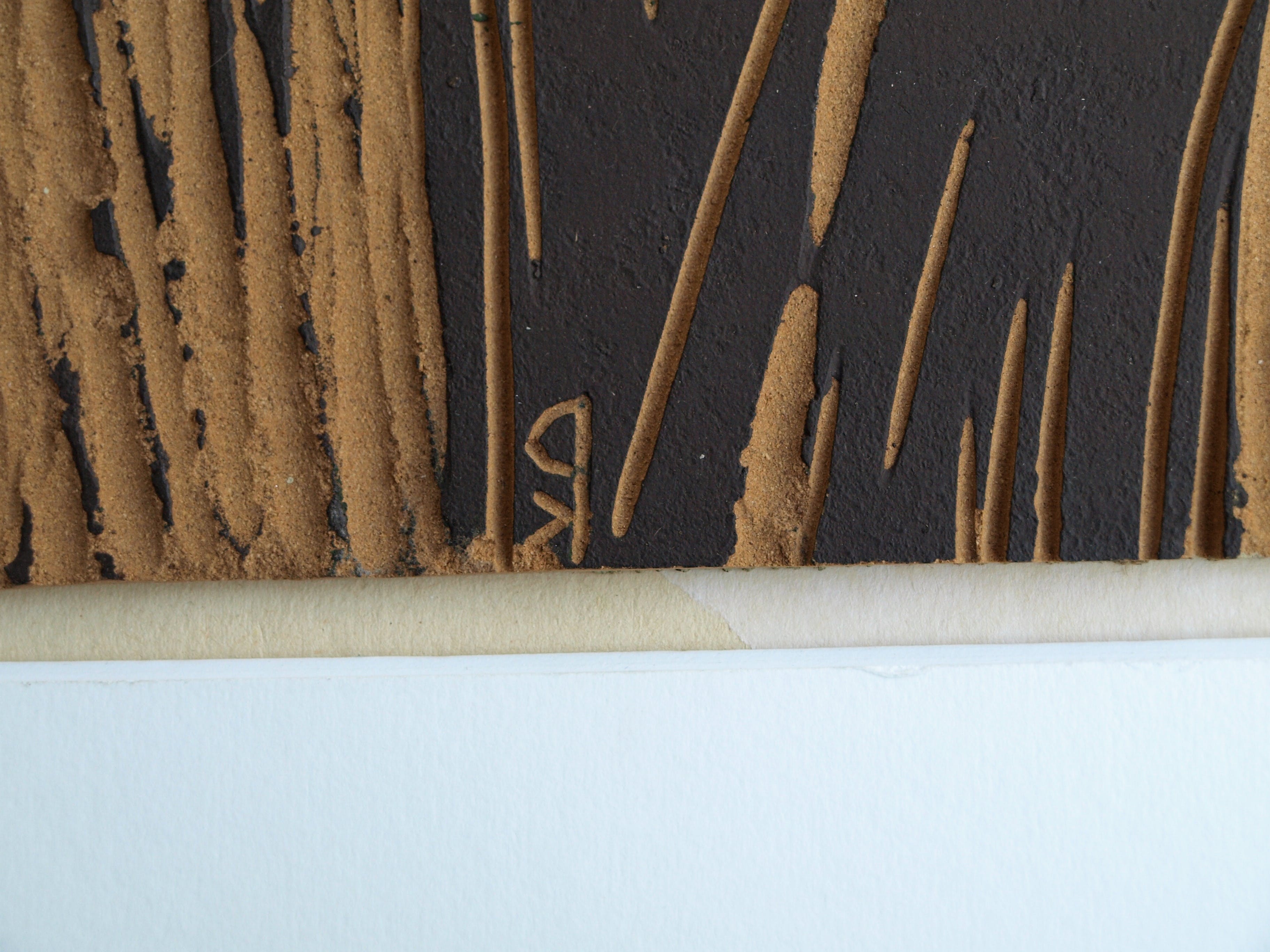 Klaas Pijlman - Originele linoplaat + afdruk , Jezus, man van smarten - ingelijst – 1965 kopen? Bied vanaf 75!