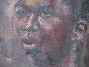 Niet of onleesbaar gesigneerd - Mannenportret - Olieverf op doek kopen? Bied vanaf 1!