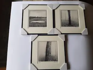 Ralph Janowski - 3 computerprints, van Ralph Janowski, Boom in de ochtend mist kopen? Bied vanaf 120!
