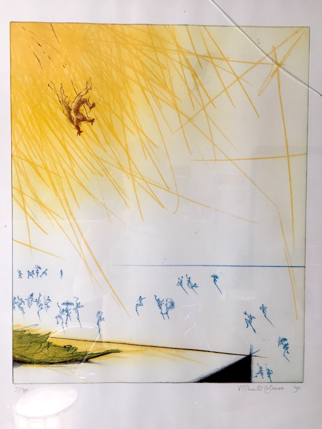 Ronald Tolman - Kleurets (tweeluik), Ingelijst kopen? Bied vanaf 240!