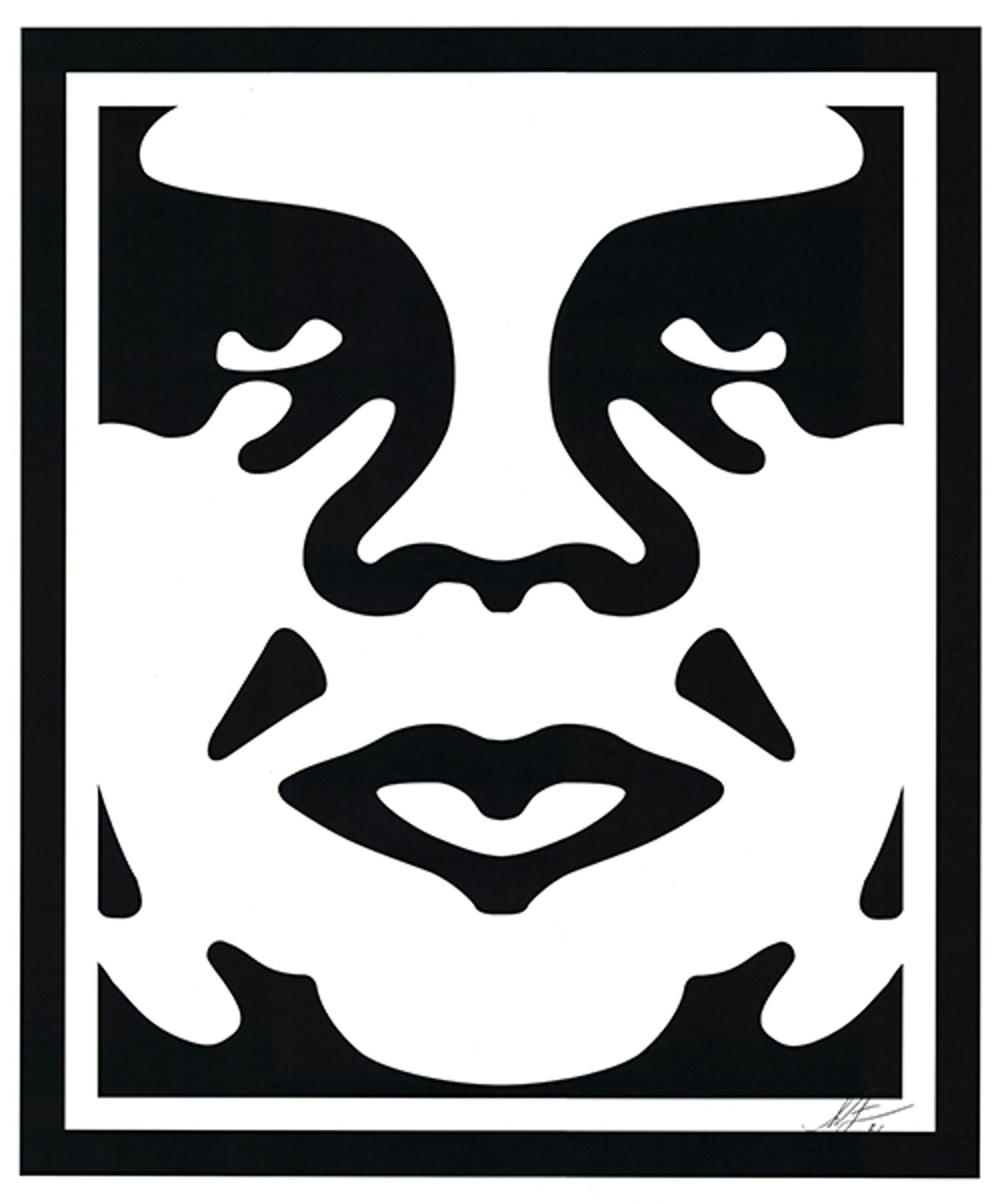 Shepard Fairey - Farboffsetlithografie OBEY CREAM Handsigniert vendu pour 1€ !