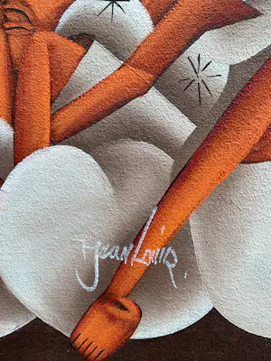 Jean Bruno Louisius - Zonder titel, figuren, gesigneerd kopen? Bied vanaf 50!