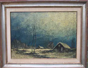 Luc De Ro - Winterlandschap kopen? Bied vanaf 100!