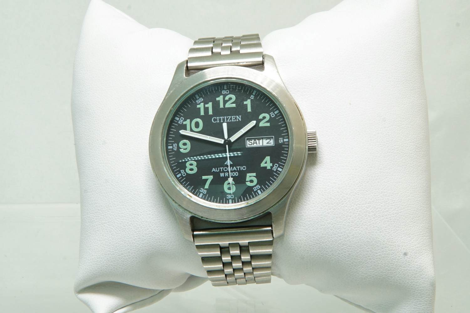 2- ZGAN edelstalen CITIZEN Promaster WR100 "military" automaat kopen? Bied vanaf 25!