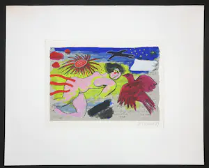 Corneille - Litho, Le femme et L'oiseau kopen? Bied vanaf 1!