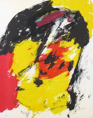 Eugene Brands - Litho, Portrait - Ingelijst kopen? Bied vanaf 1!