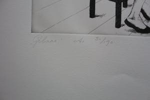 Theo Daamen - ets: gebaar - 1967 kopen? Bied vanaf 55!