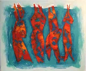 Mary Meijs - Zonder titel verkocht voor € 22!