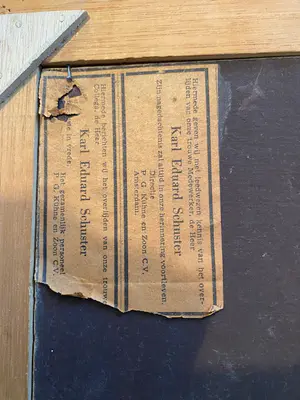 Niet of onleesbaar gesigneerd - Dorpzicht met hooikar kopen? Bied vanaf 1!