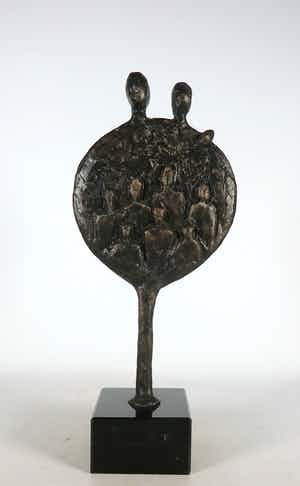 Jos Gielen - Brons, Zonder titel verkocht voor € 200!