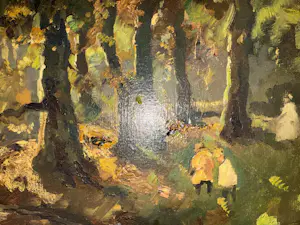 Cor Noltee - Boslandschap met kabbelend beekje kopen? Bied vanaf 450!