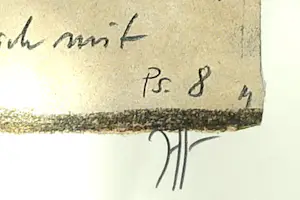 Horst Janssen - "Ich bestaune den Himmel, den du gemacht hast…" (Psalm 8), Apfel kopen? Bied vanaf 450!