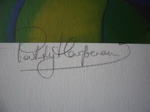 Patty Harpenau - Zeefdruk, Fantasiefiguren, zeer kleurrijk kopen? Bied vanaf 50!