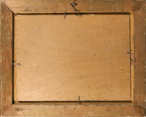 Niet of onleesbaar gesigneerd - Olieverf op paneel, Landschap met boerderij kopen? Bied vanaf 1!