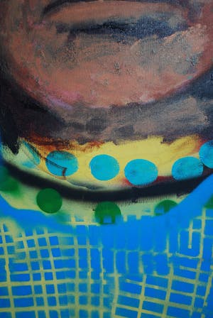 Espen Hagen - Groot schilderij Indiaan kopen? Bied vanaf 395!