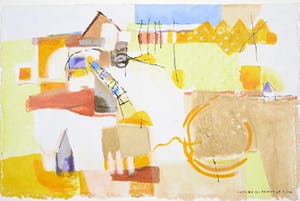 Anneke Peereboom - Zeefdruk op geschept papier, Luce del giorno III kopen? Bied vanaf 1!