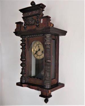 Curiosa - Goed lopende wandklok met engeltje kopen? Bied vanaf 1!