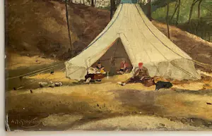 Buy Adrianus Johannes Grootens - Kamperen op Texel? Bid from 40!