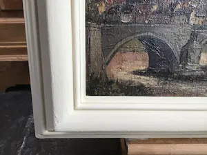 Pie Wilhelmus - De oude brug over de Maas Maastricht. kopen? Bied vanaf 150!