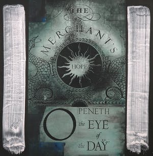 Jan Bollaert - Gemengde techniek op hardboard, The merchant - Ingelijst kopen? Bied vanaf 1!