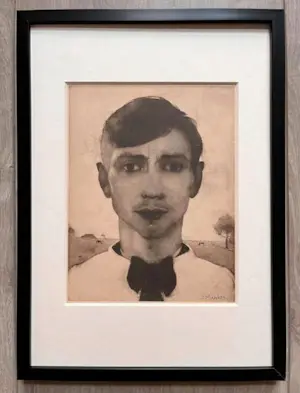 Jan Mankes - Originele Heliogravure Zelportret 1923 kopen? Bied vanaf 110!