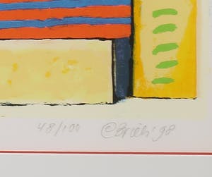 Clemens Briels - Zeefdruk, The Convertible Feeling - Ingelijst kopen? Bied vanaf 100!