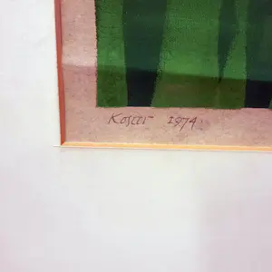 Wim Koster - slabloondruk - De Bergen - INGELIJST - 181B kopen? Bied vanaf 50!